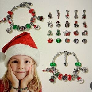 Girls Christmas Bracelet Advent Calendar